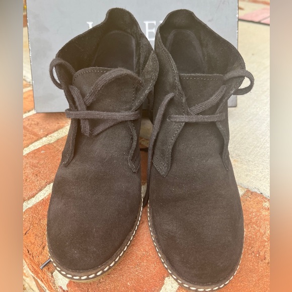 J Crew Macalister Black Ankle Boot Booties Size 8 EUC - Picture 5 of 11